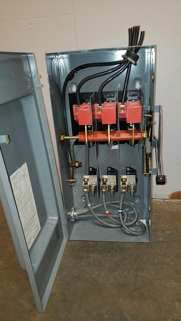 16" Square D Heavy Duty Safety Switch(S6LLST7597)