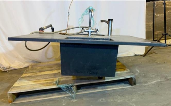 60" Island Dual Lab Sink(S6LLST2677)