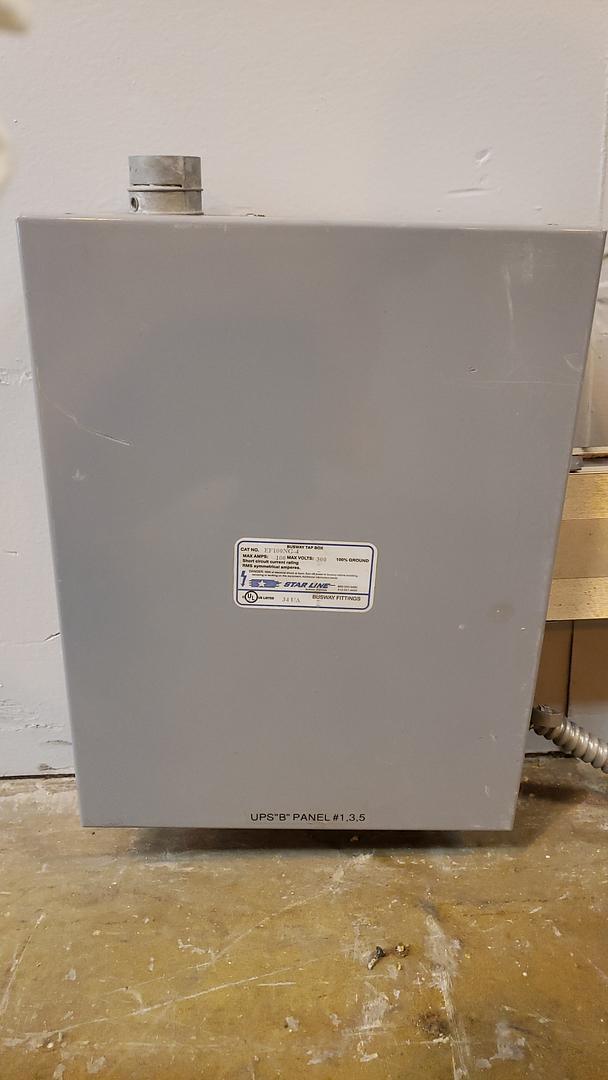 100A Starline Busway EF100NG4 W Tap Boxes(S6LLST8574)
