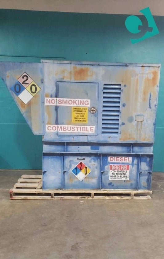 40KW MagneTek John Deere 4039 RDS 500 Diesel Generator 1&3Ph 873Hrs TESTED (SKU: 113058)