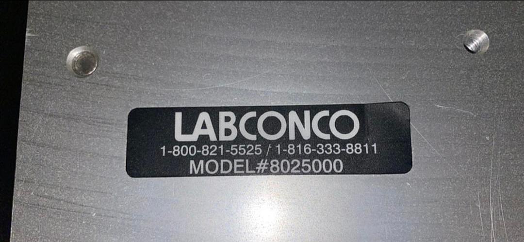 Labconco Portable 3'x3' Analytical Table Model 8025000 2-Tiered(S6LLST4607)