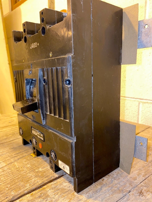 400A GE LL9119 3 Pole 6 Lug Circuit Breaker(S6LLST1384)