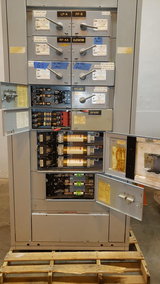 800A AV Line Switchboard 600/800 480v Loaded F Switchboard [Bundle Item 2of3](S6LLST10489)