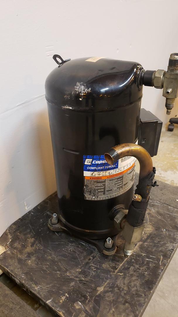 Copeland Scroll Compressor ZR94KCTFD265(S6LLST8441)