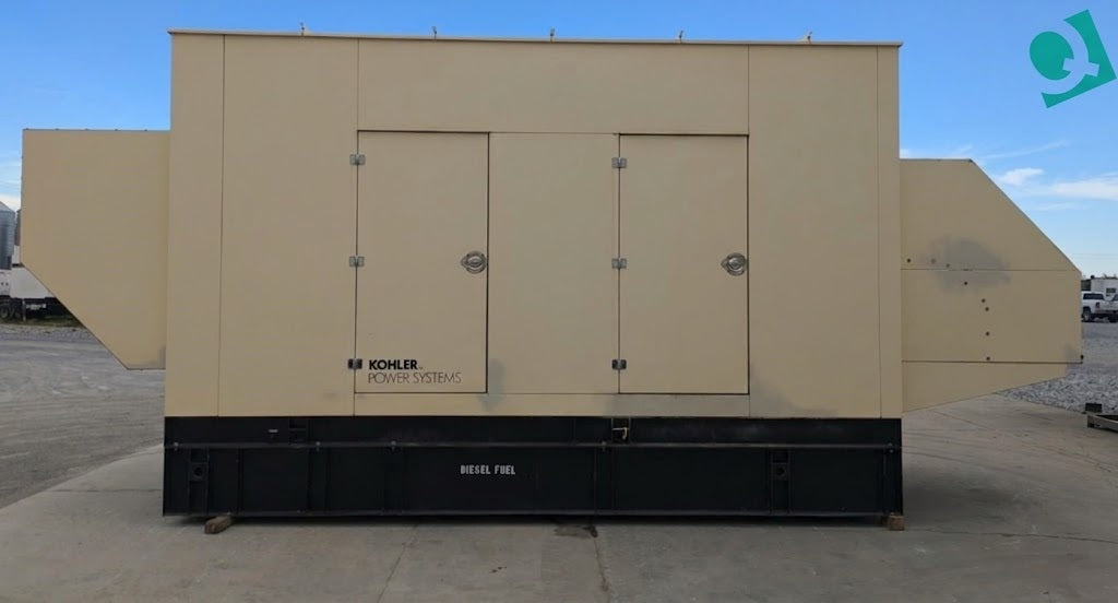 360KW Kohler Volvo Diesel Generator 3ph 120/208 210hrs '07 TESTED