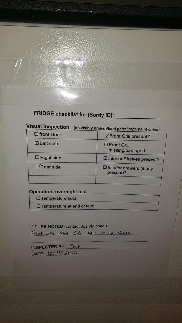 Kendro Lab Refrigerator REL2304A20 Tested 5�(S6LLST7764)