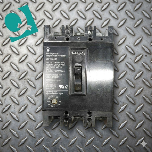 Westinghouse Motor Circuit Breaker Protector 30A 3POLES 600V (SKU: 110231)