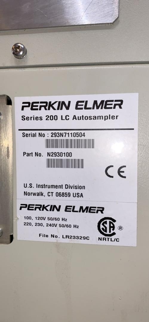 Perkin Elmer Series 200 LC Autosampler