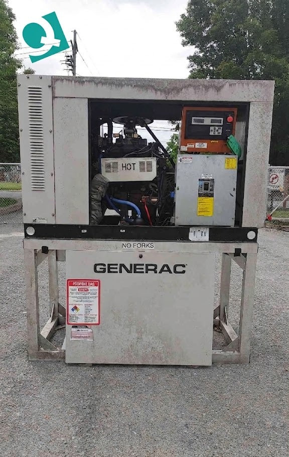 Generac 30KW 120/240V 1PH NG/LP Generator Model 0051911 653.6Hrs(SKU: 113562)