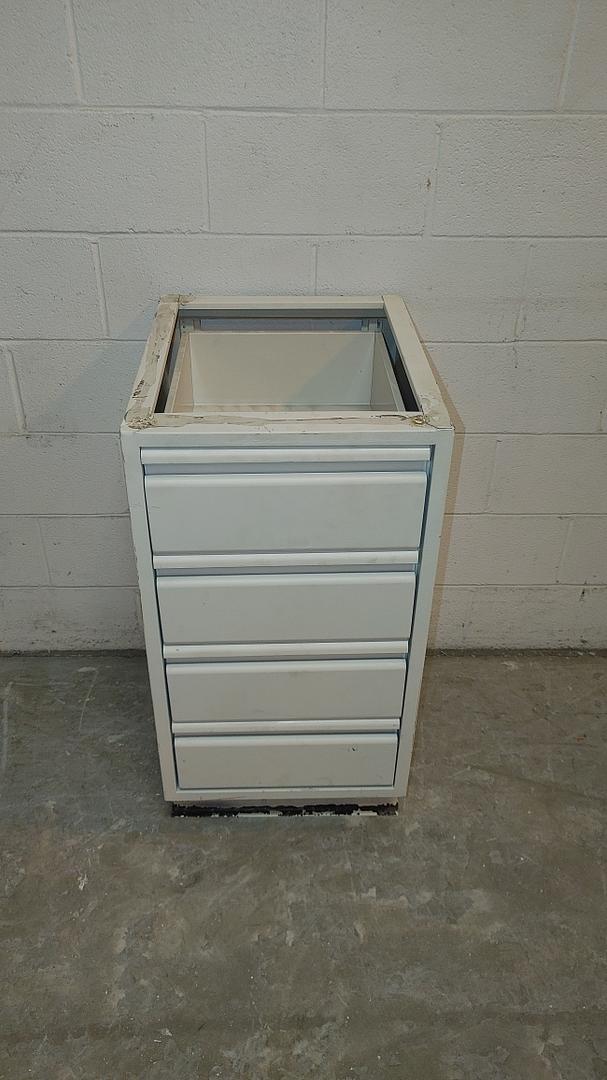 18" 4 Drawer Contoured Casework(S6LLST11885)