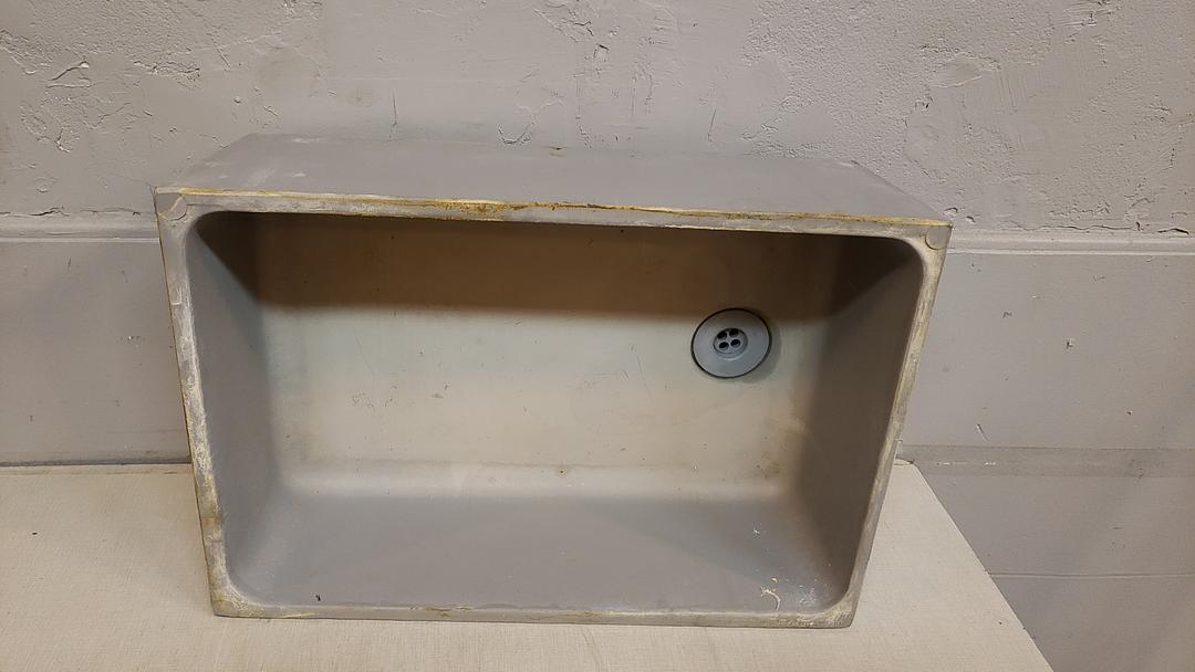 Lab Sink Basin Grey Epoxy 25x11x16(S6LLST9527)