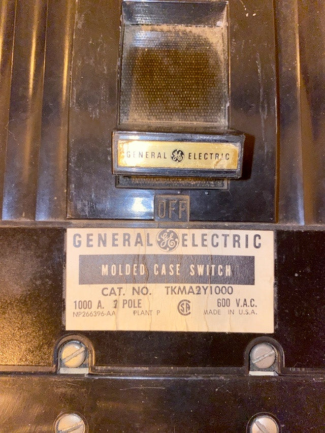 1000A GE TKMA2Y1000 Circuit Breaker(S6LLST1528)