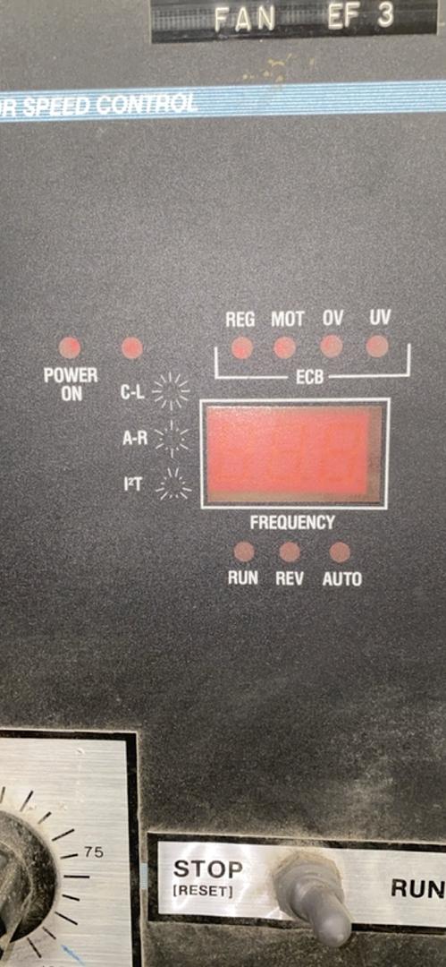 Zycron Z5000 AC Motor Speed Control Model: Z5-204(S6LLST4382)