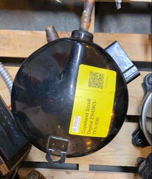 Copeland Scroll Compressor Digital ZR49K3TF5930(S6LLST4693)