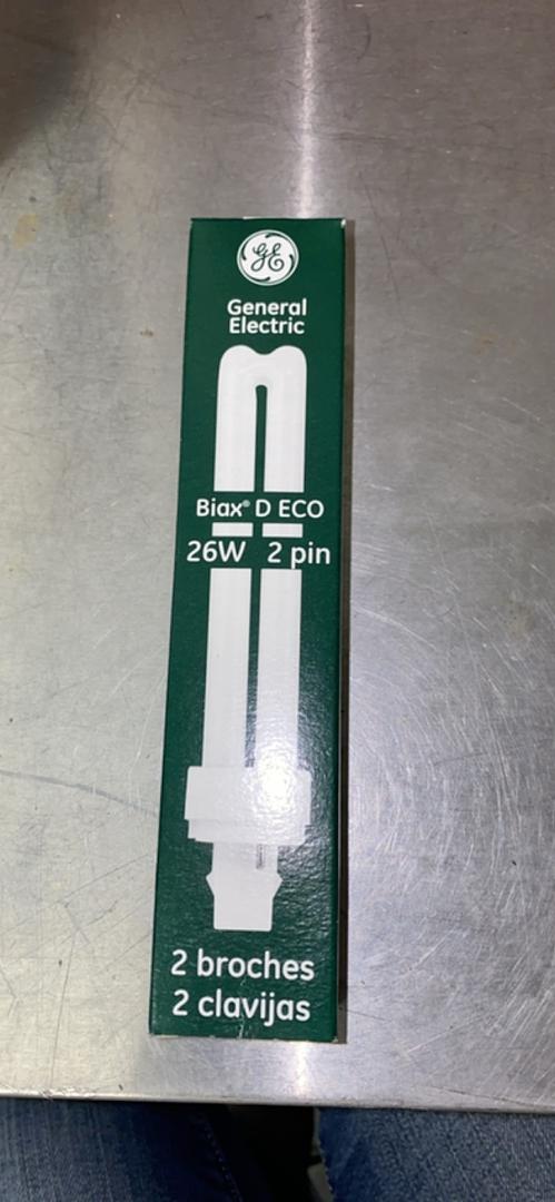 GE Biax D ECO 26W G24d-3 Compact Fluorescent Lamp(S6LLST4561)
