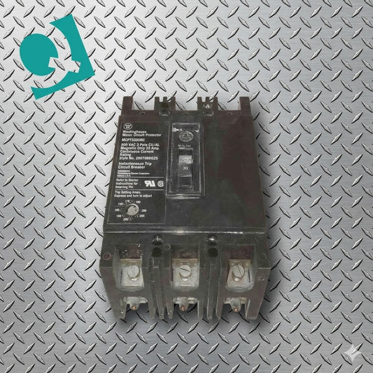 Westinghouse 30A 600VAC 3 Pole Breaker MCP13300RC (SKU: 109594)