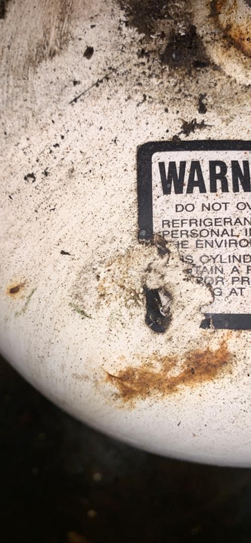 9"x17" Manchester Small Refrigerant Recovery Storage Tank(S6LLST8745)