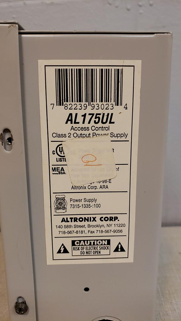 Altronix AL175UL(S6LLST8978)