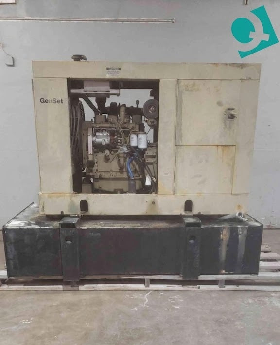50KW Cummins 1&3PH Diesel Generator 4BT-3.9 1332Hrs TESTED (SKU: 111004)