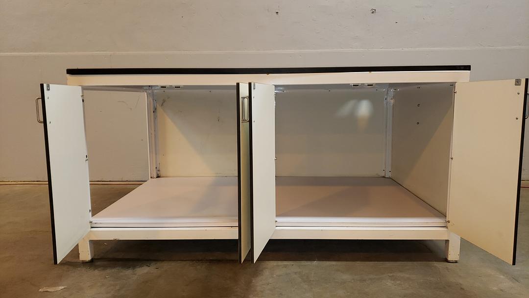 6' Jamestown Fumehood Base Storage Cabinets & Counter Top(S6LLST10716)