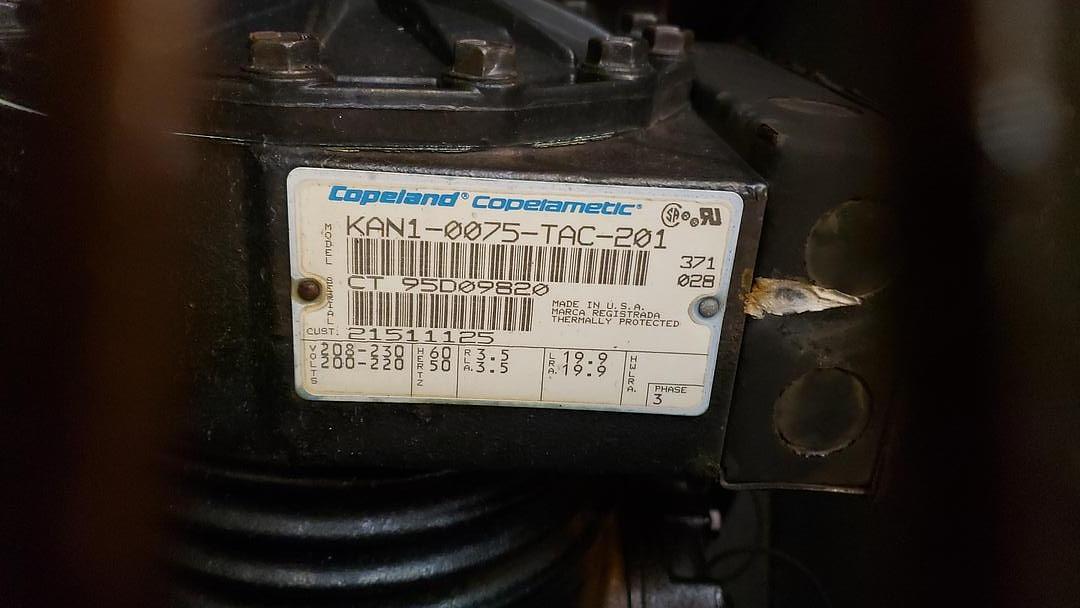 Copeland Compressor KAN1-75-TAC-201 for Walk-In Cooler(S6LLST10999)