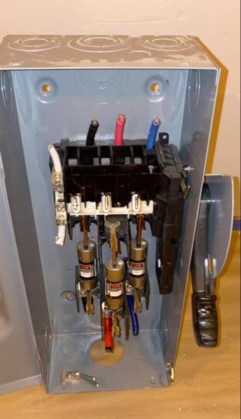 100A Square D Heavy Duty Safety Switch H363N(S6LLST3636)