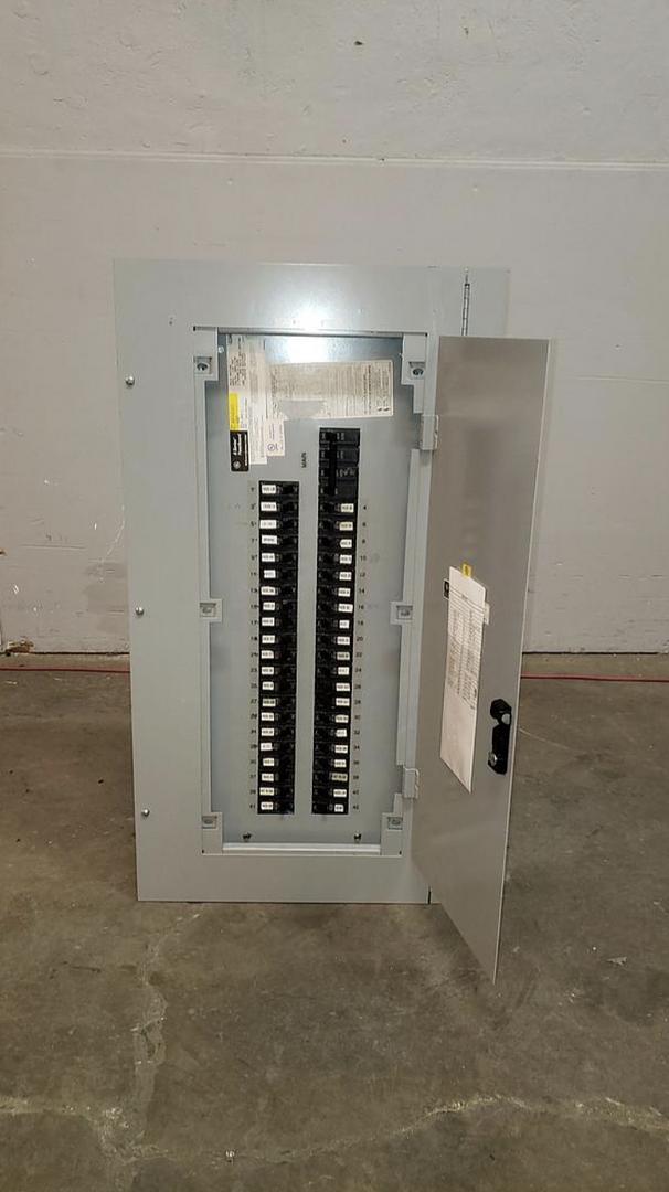 GE 125A A Series Panel Board 208/120v 3Ph Loaded w/ Main(S6LLST12103)