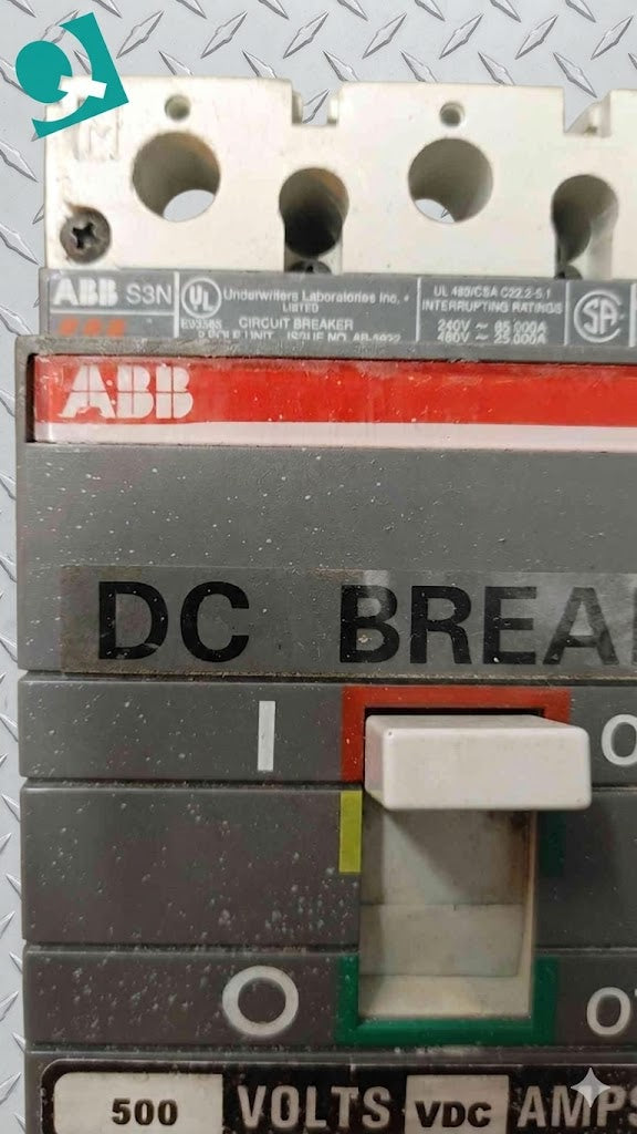 ABB Sace S3 Circuit breaker 100A 2Pole 500V (SKU: 110245)