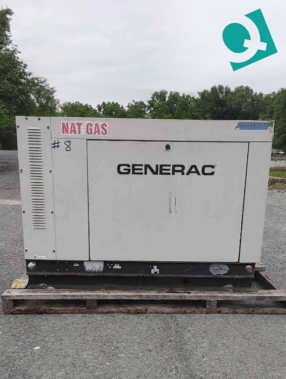 Generac SG035 35kW Natural Gas Standby Generator 120/240V 1-PH 0053500 ONLY 25HR TESTED(SKU: 113560)