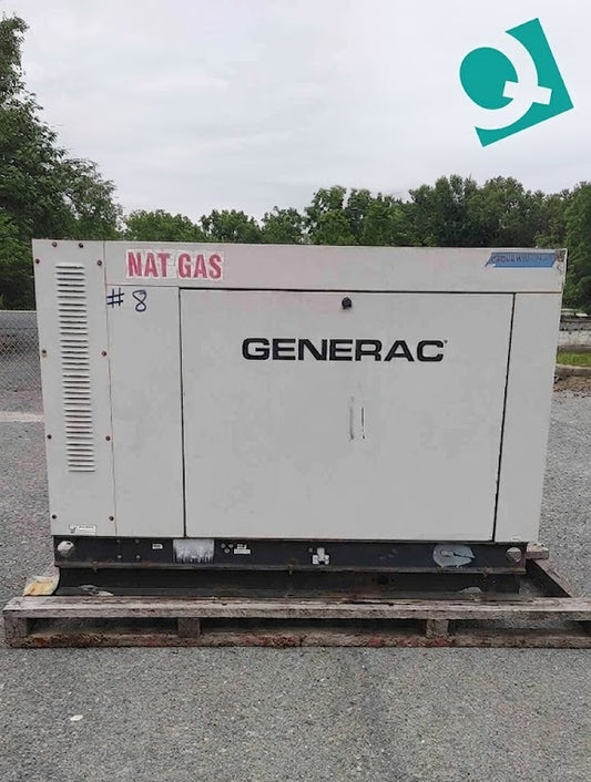 Generac SG035 35kW Natural Gas Standby Generator 120/240V 1-PH 0053500 ONLY 25HR TESTED