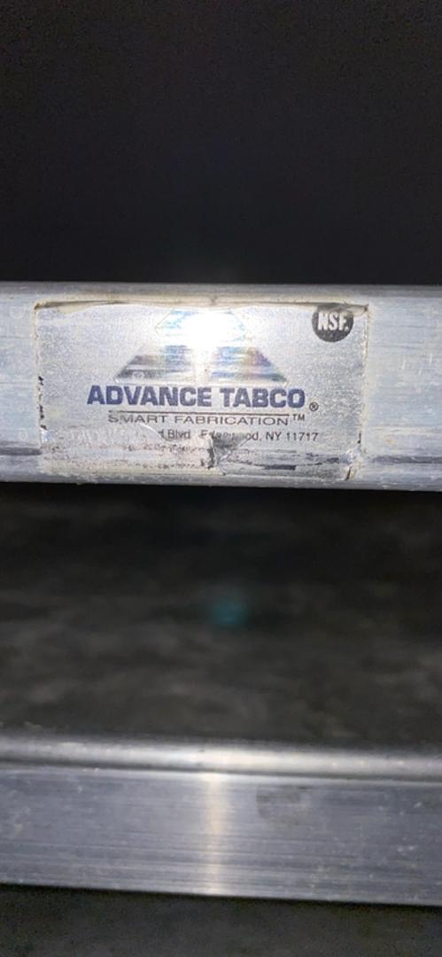 Advance Tabco Rolling 18 Shelf Cafeteria Cart w/ Trays(S6LLST5839)