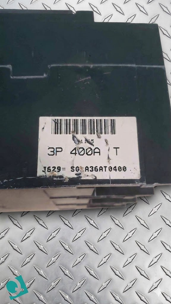 GE Spectra RMS SGLA36AT0400 400A Frame Circuit Breaker 600V 3-Pole w/ 350A Plug (SKU: 113326)