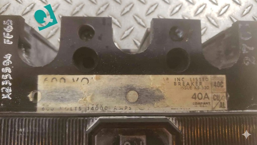 ITE IMPERIAL CORPORATION 40A 3 POLE 600VOLT Circuit Breaker (SKU: 110212)