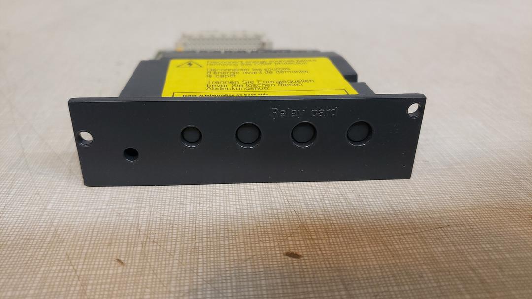 Lot of 2 MGE 66069 Alarm Relay Communication Card(S6LLST10672)