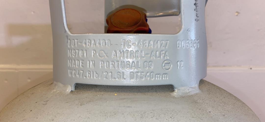 Metal HVAC Refrigerant Recovery Tank-ZZ(S6LLST4182)