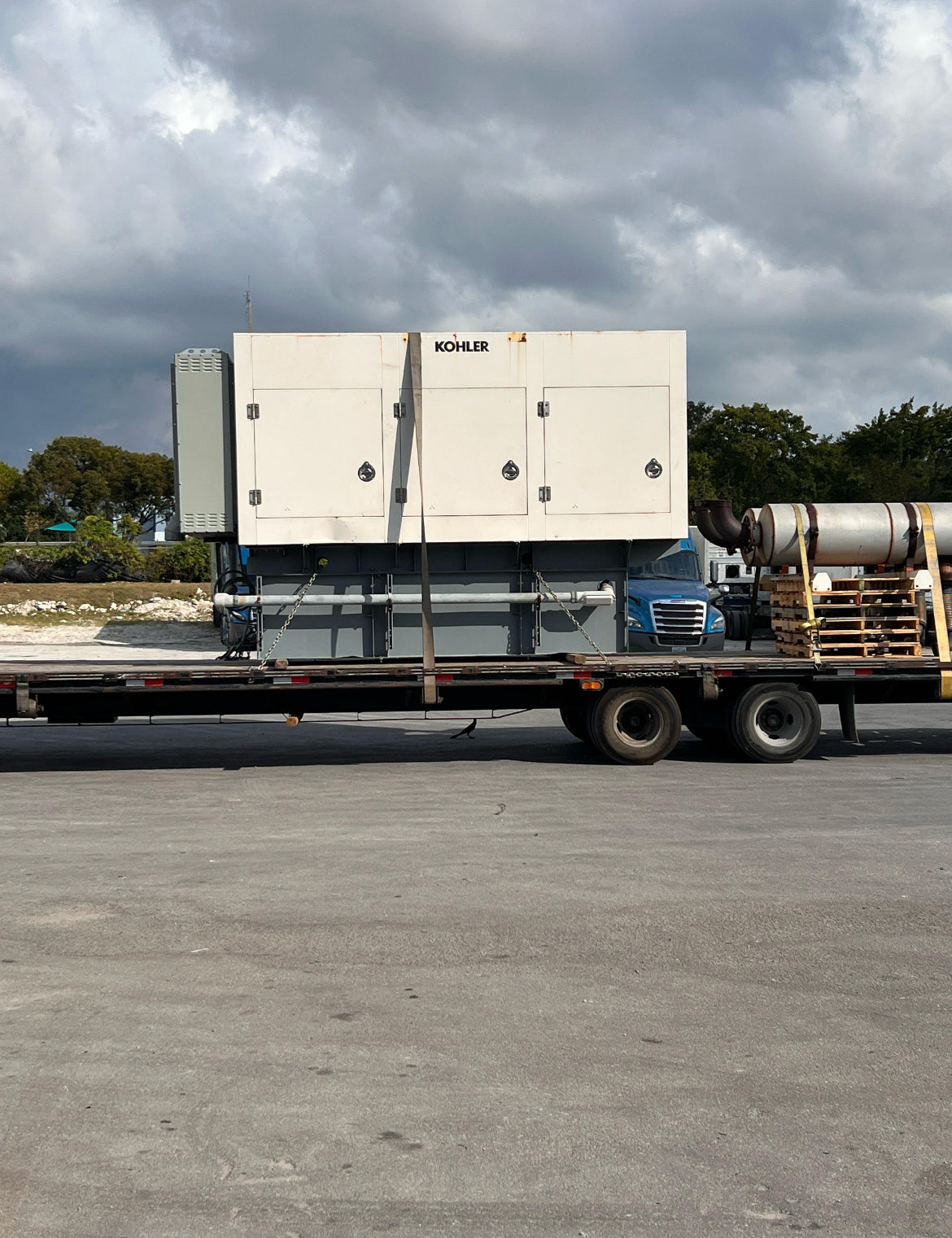 560KW Kohler 600KW 600ROZD71 Detroit Diesel Generator 480v 454hrs V92