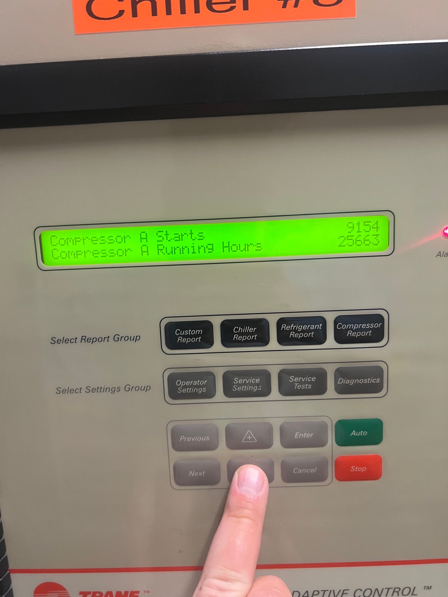 Trane RTWA 110 Series R Rotary Liquid Chiller 110 Ton 460V 3PH Water Cooled