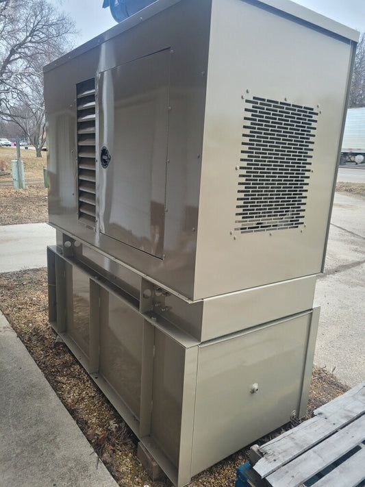 30KW DIesel Generator Magnatek Perkins 4236 LOAD TESTED-56088