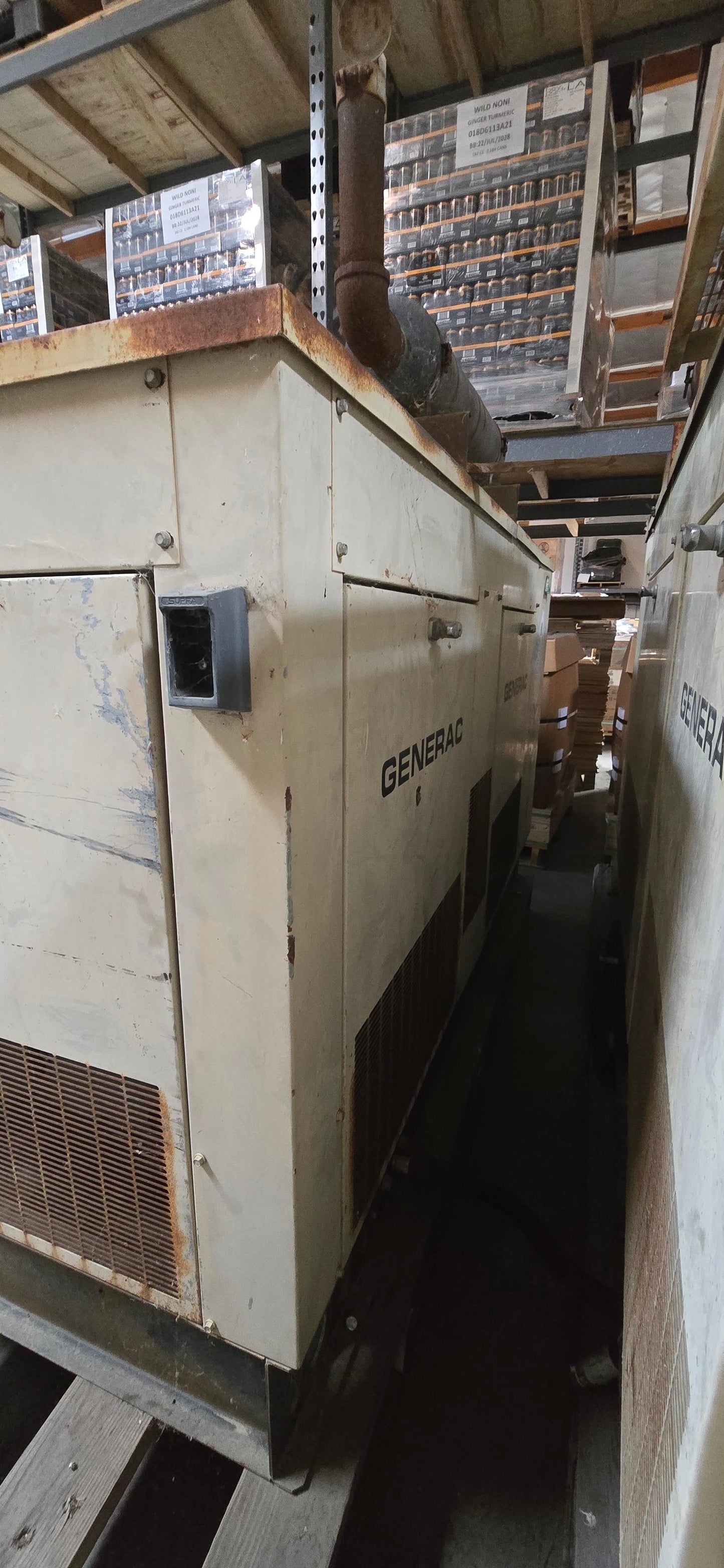 Generac 35kW Standby Generator 1 Phase 120/240V Propane LP Model 92A03798-S