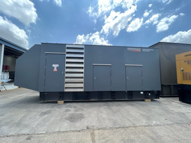 Low Hour Mitsubishi S12A2-Y2PTAW-2 750KW Tier 2 Diesel Generator Set - DPC1196