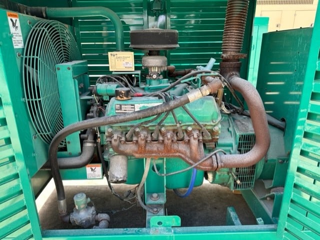 Low Hour Ford LSG-875 40KW Natural Gas Generator Set - DPC1200