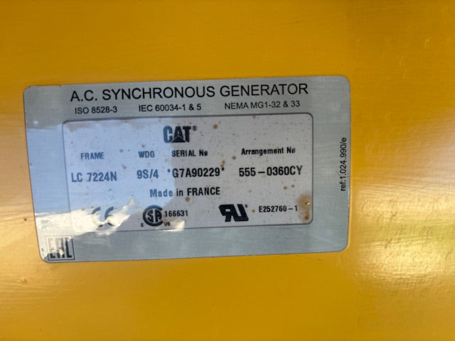 New Caterpillar 650KW Generator End - DPC1136