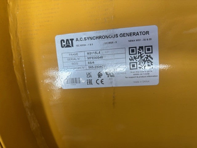 New Caterpillar 350KW Generator End - DPC1132