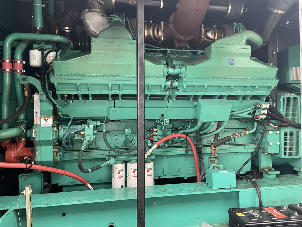 Low Hour Cummins QSK60-G6 2000KW Diesel Generator Set - DPC1185