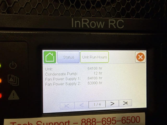 APC Schneider InRow RC Chilled Water Cooling Unit Data Center ACRC301