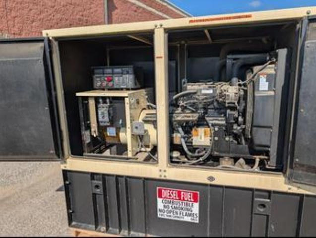 50KW Kohler John Deere 4024 50REZJC Diesel Generator '09 TESTED