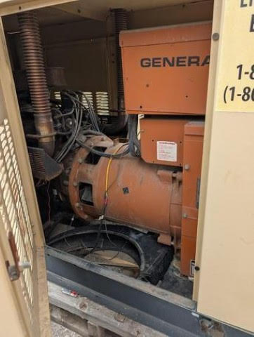 35KW Generac SG035 Nat Gas LP Generator 1ph 120/240 '99 TESTED