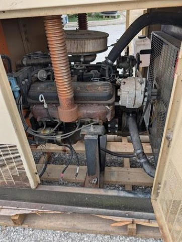 AS-IS 35KW Generac SG035 NG/LP Generator 1ph 120/240 '97 AS-IS Non Working