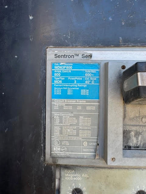Generac Hino 500kW Diesel Standby Generator 3PH 500Hrs LX-H 61A '02