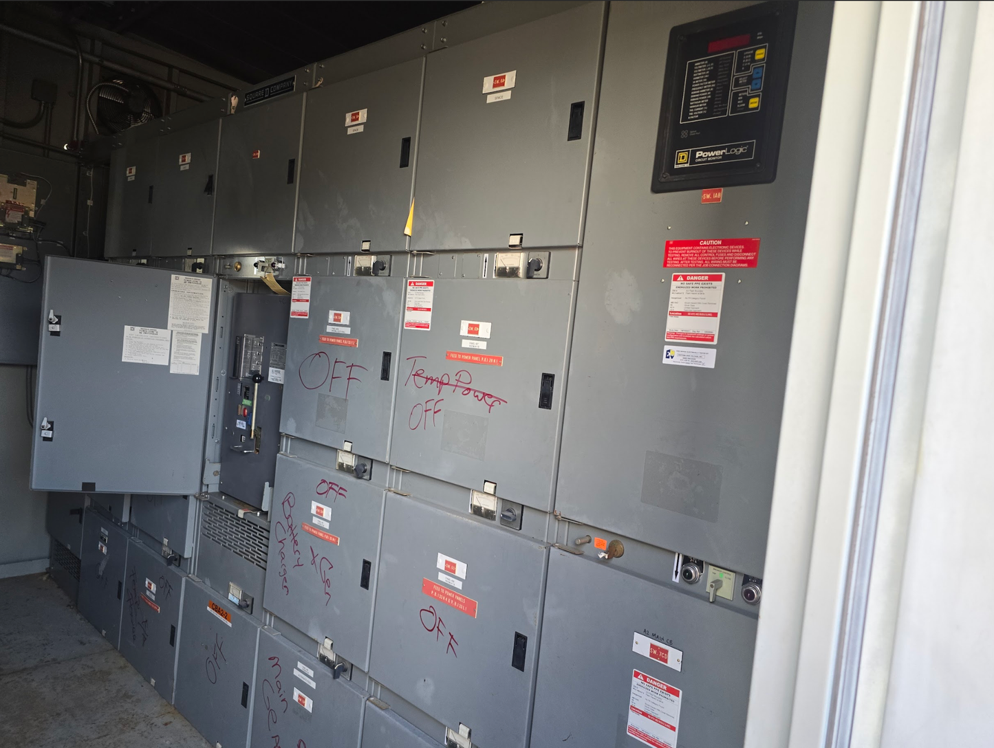 3200A Outdoor PowerZone III Switchgear & Housing 480/277 (SKU: 110566)